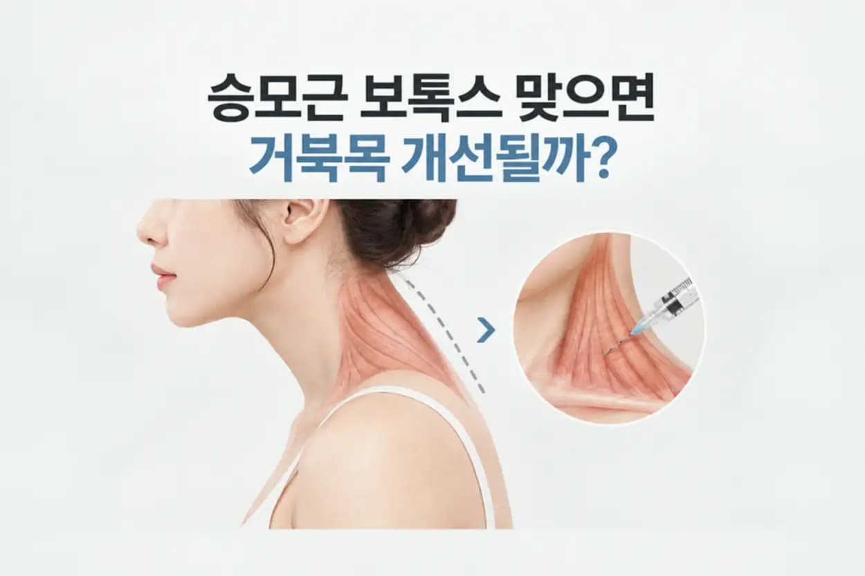 승모근 보톡스 거북목 - 효과와 유지기간 정리